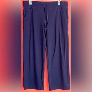Danskin Now Dark Blue Knit Pants Womens XL (16-18)